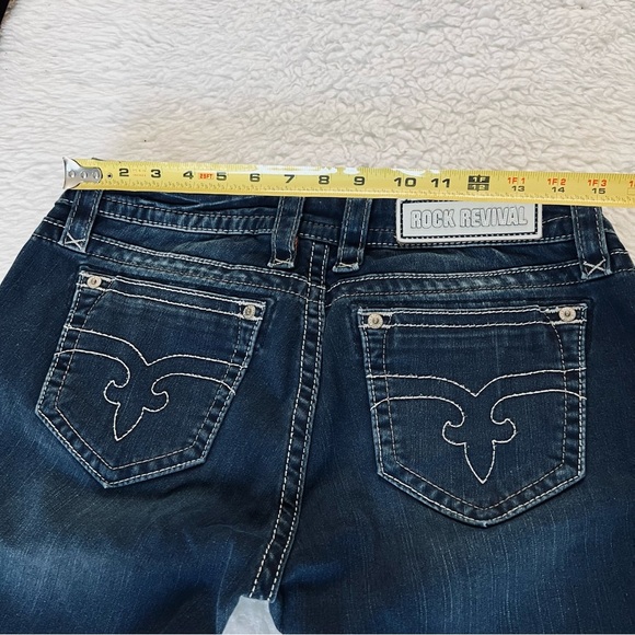 Rock Revival Anabela Straight Stretchy Women’s Jeans Size 29 - Picture 9 of 12